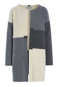 CARDIGAN PATCH - 7161 - FORREST/GREY/KIT