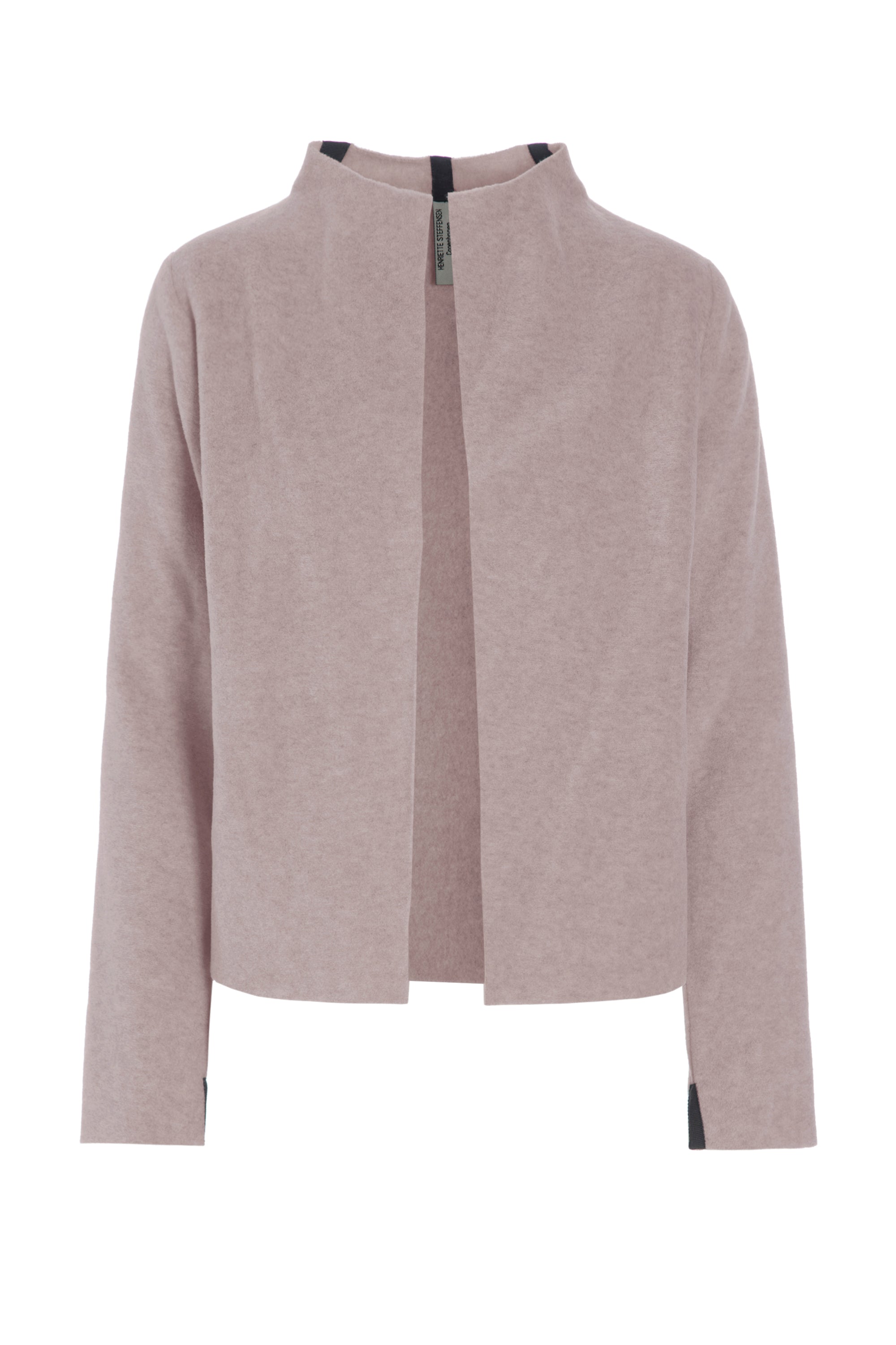 HENRIETTE STEFFENSEN COPENHAGEN CARDIGAN SHORT - 7136 CARDIGANS NUDE 401