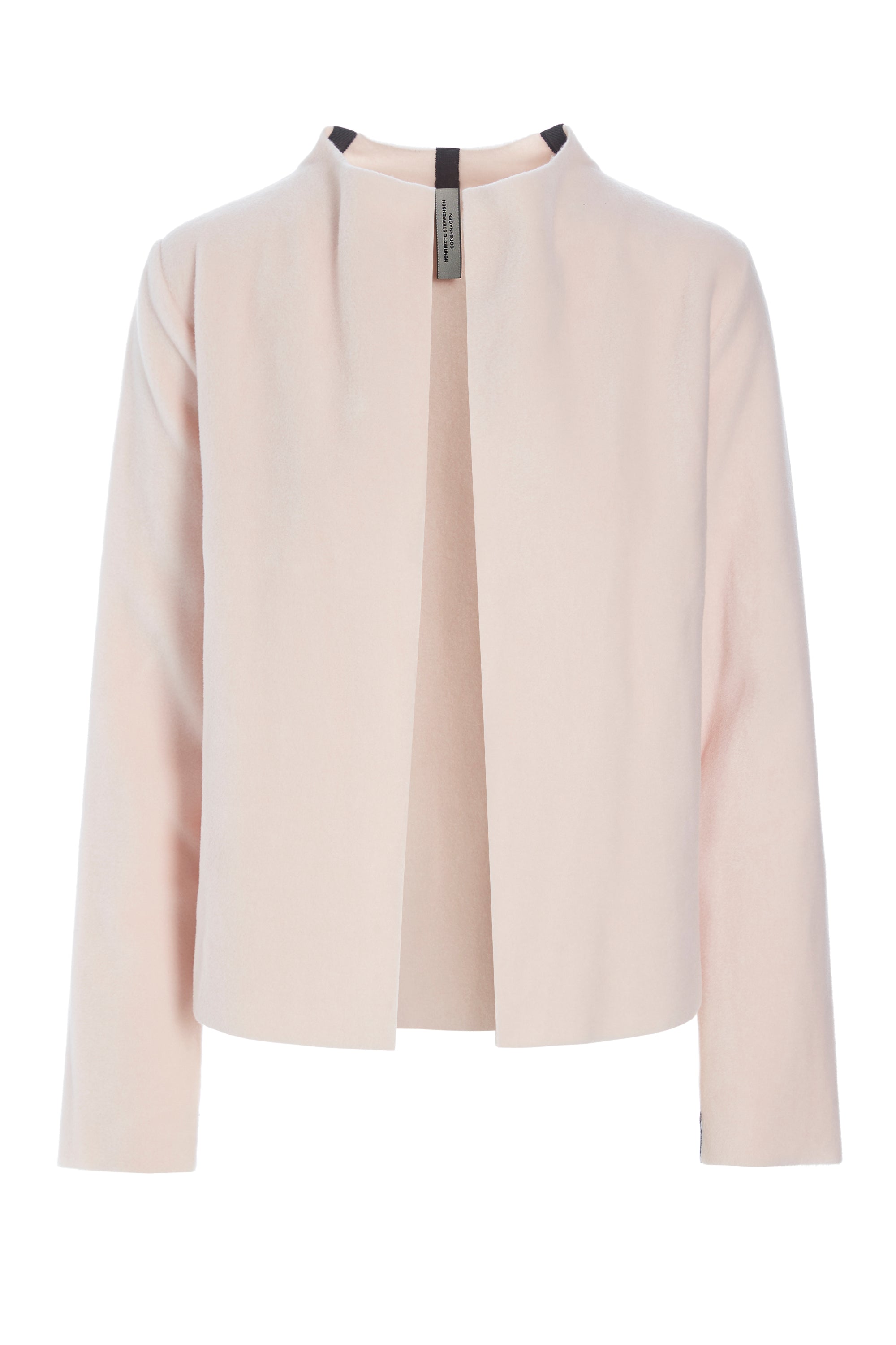 HENRIETTE STEFFENSEN COPENHAGEN CARDIGAN SHORT - 7136 CARDIGANS SOFT ROSE 412