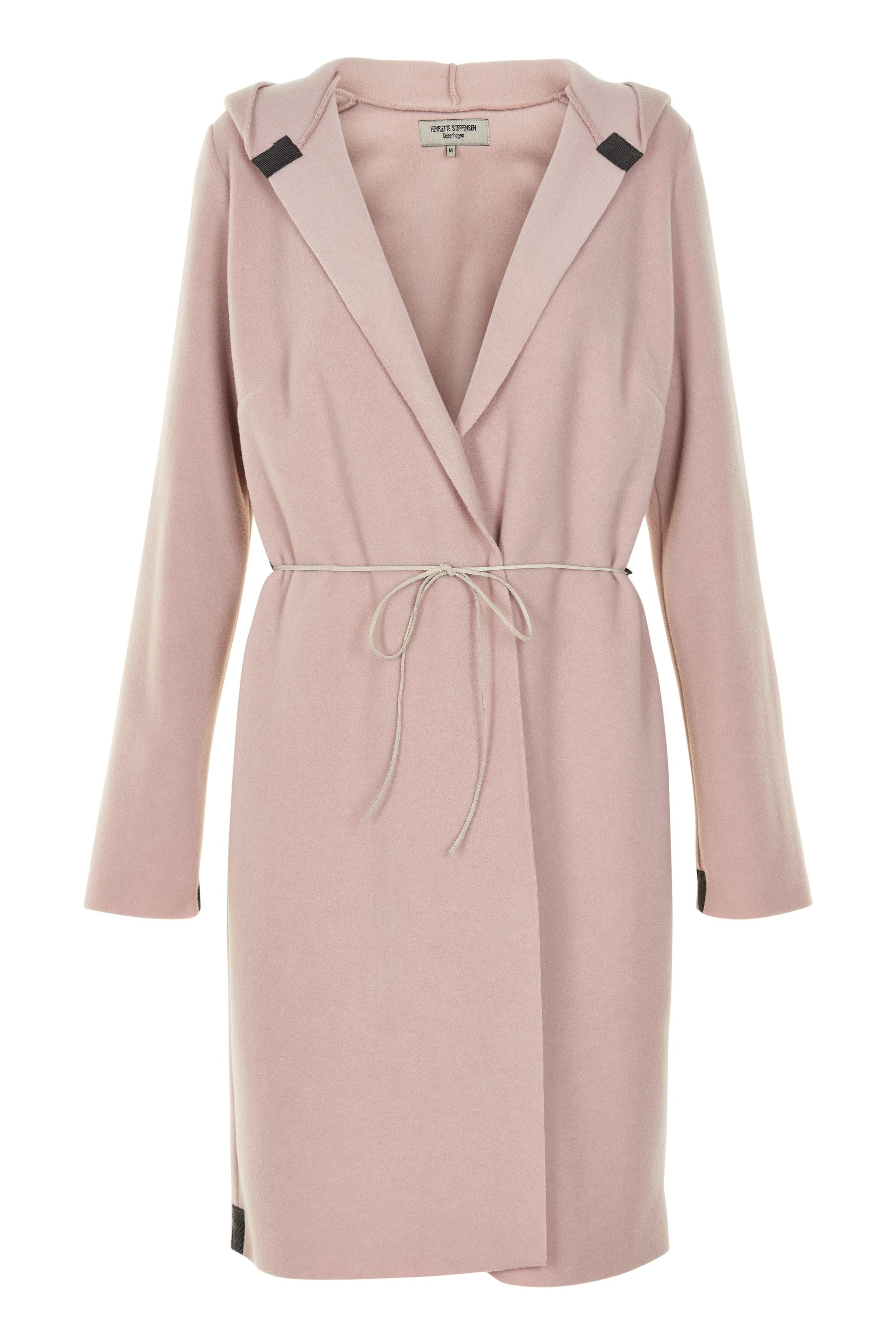 HENRIETTE STEFFENSEN COPENHAGEN CARDIGAN WITH BELT - 7111 CARDIGANS NUDE 401