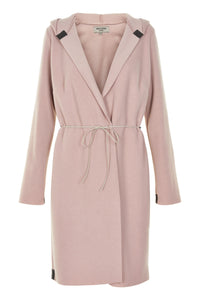 CARDIGAN WITH BELT - 7111 - NUDE