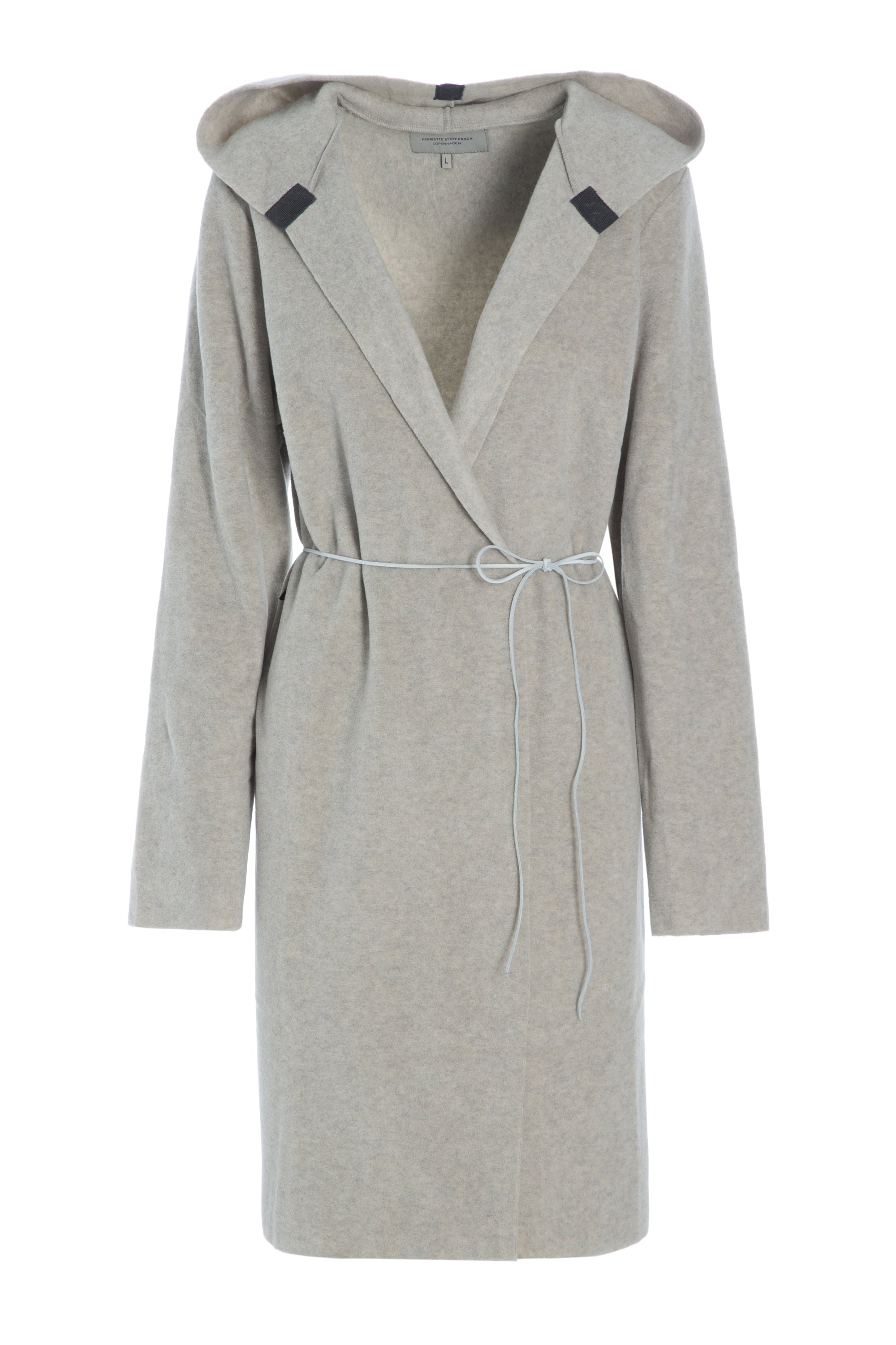 HENRIETTE STEFFENSEN COPENHAGEN CARDIGAN WITH BELT - 7111 CARDIGANS SAND 805