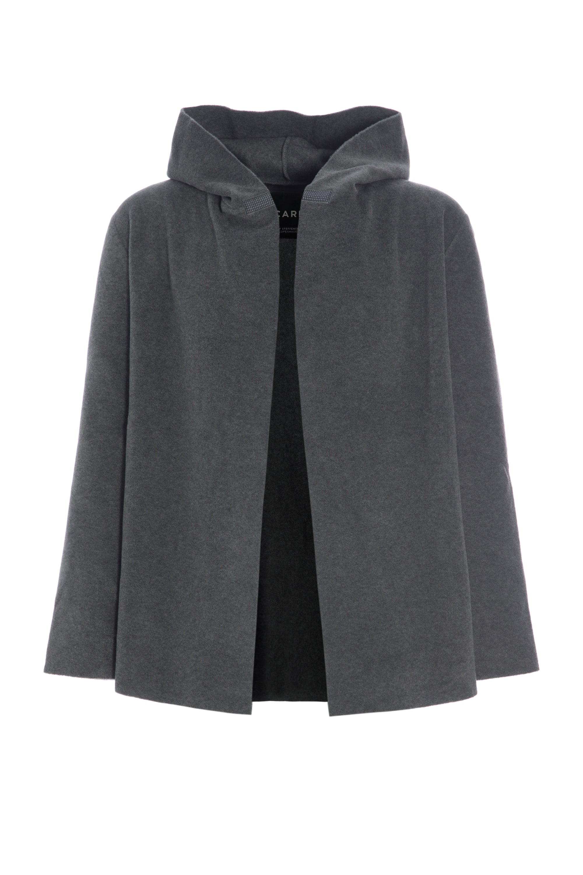 CARL BY STEFFENSEN COPENHAGEN CARDIGAN WITH HOOD - 1002C CARDIGANS GREY 905