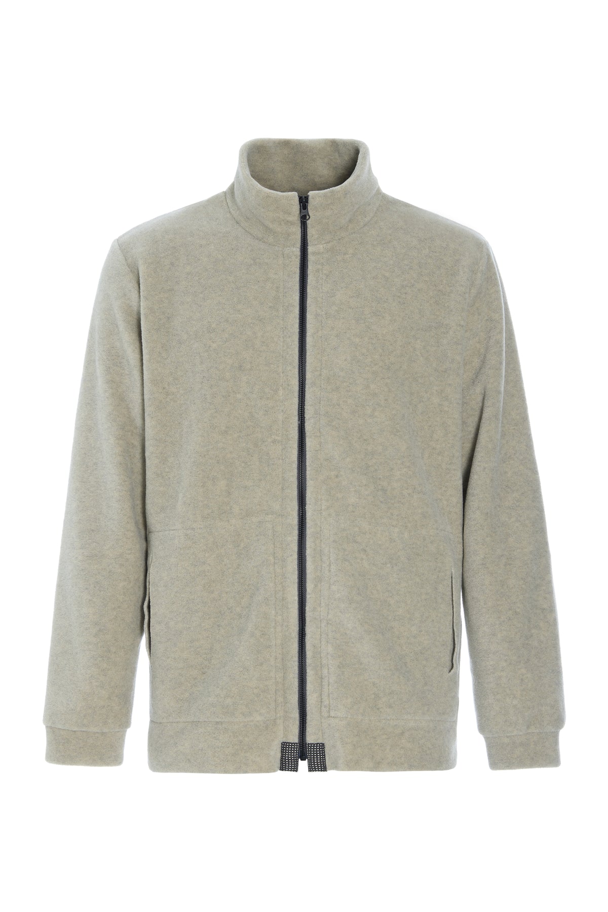 CARL BY STEFFENSEN COPENHAGEN CARDIGAN ZIPPER - 1040C CARDIGANS SAND 805