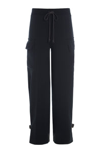 CARGO TROUSERS - 72017 - BLACK