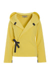 CLASSIC FLEECE WRAP CARDIGAN - 1009 - YELLOW
