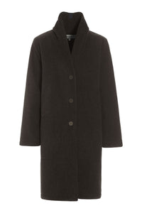 COAT DOUBLE LAYER - 7165 - CHOCOLATE