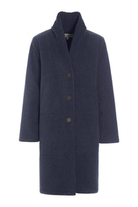 COAT DOUBLE LAYER - 7165 - EVENING BLUE