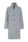 COAT DOUBLE LAYER - 7165 - LIGHT GREY