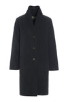 COAT DOUBLE LAYER - 7165 - SOFT BLACK