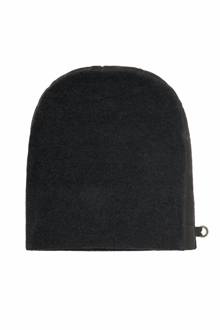 HENRIETTE STEFFENSEN COPENHAGEN DOUBLE FOLDED HAT - 5037 HATS SOFT BLACK 914