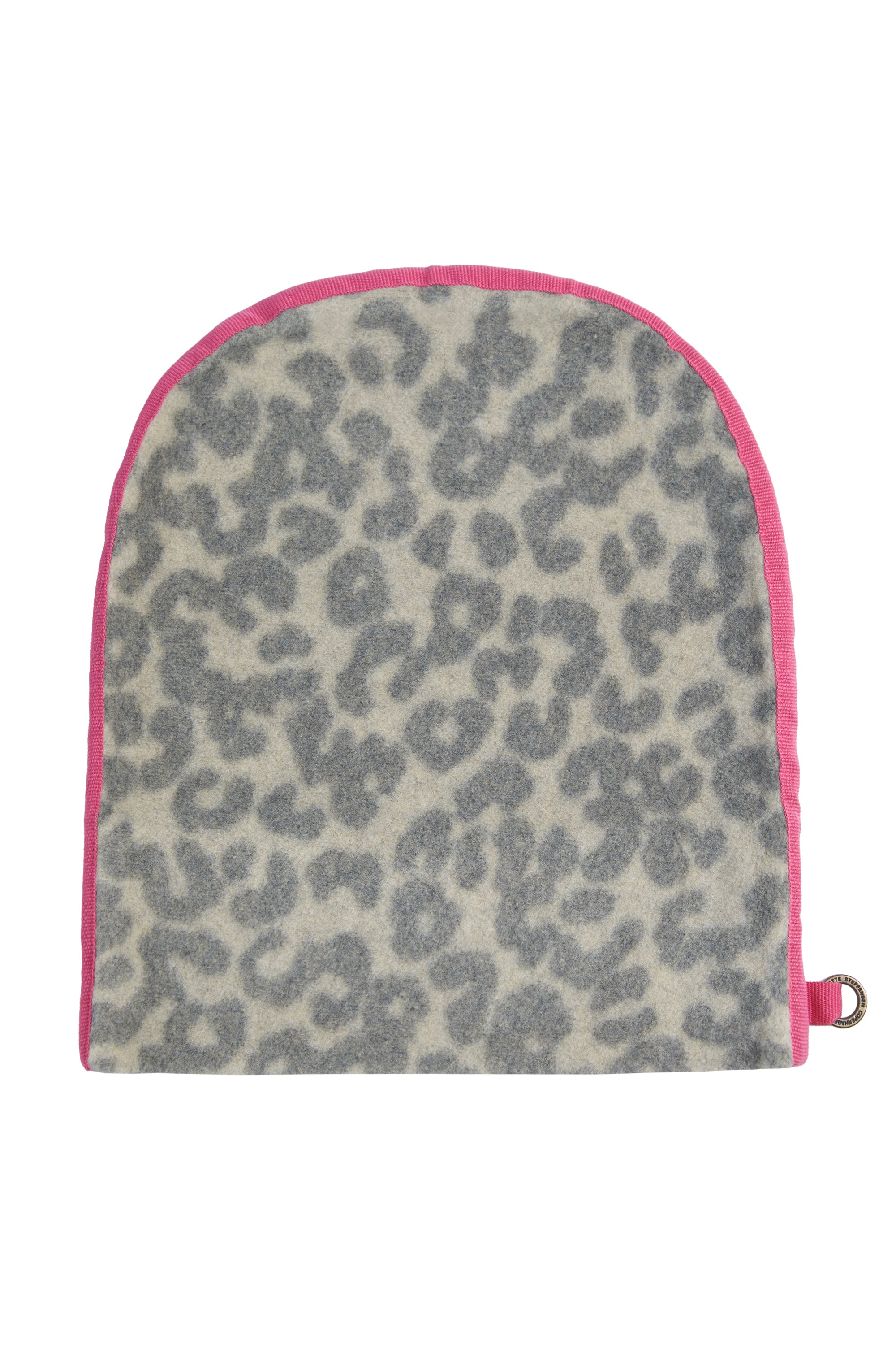 HENRIETTE STEFFENSEN COPENHAGEN DOUBLE FOLDED HAT - 5037P HATS LEOPARD pink 115