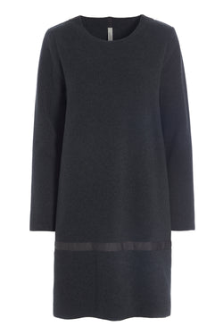 HENRIETTE STEFFENSEN COPENHAGEN DRESS - 3245 DRESSES fleece SOFT BLACK 914