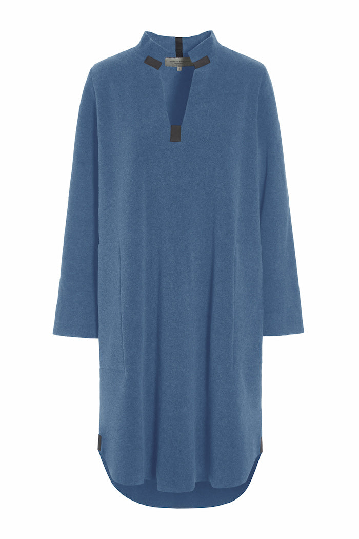 HENRIETTE STEFFENSEN COPENHAGEN DRESS - 3250 KJOLER DUSTY BLUE 794