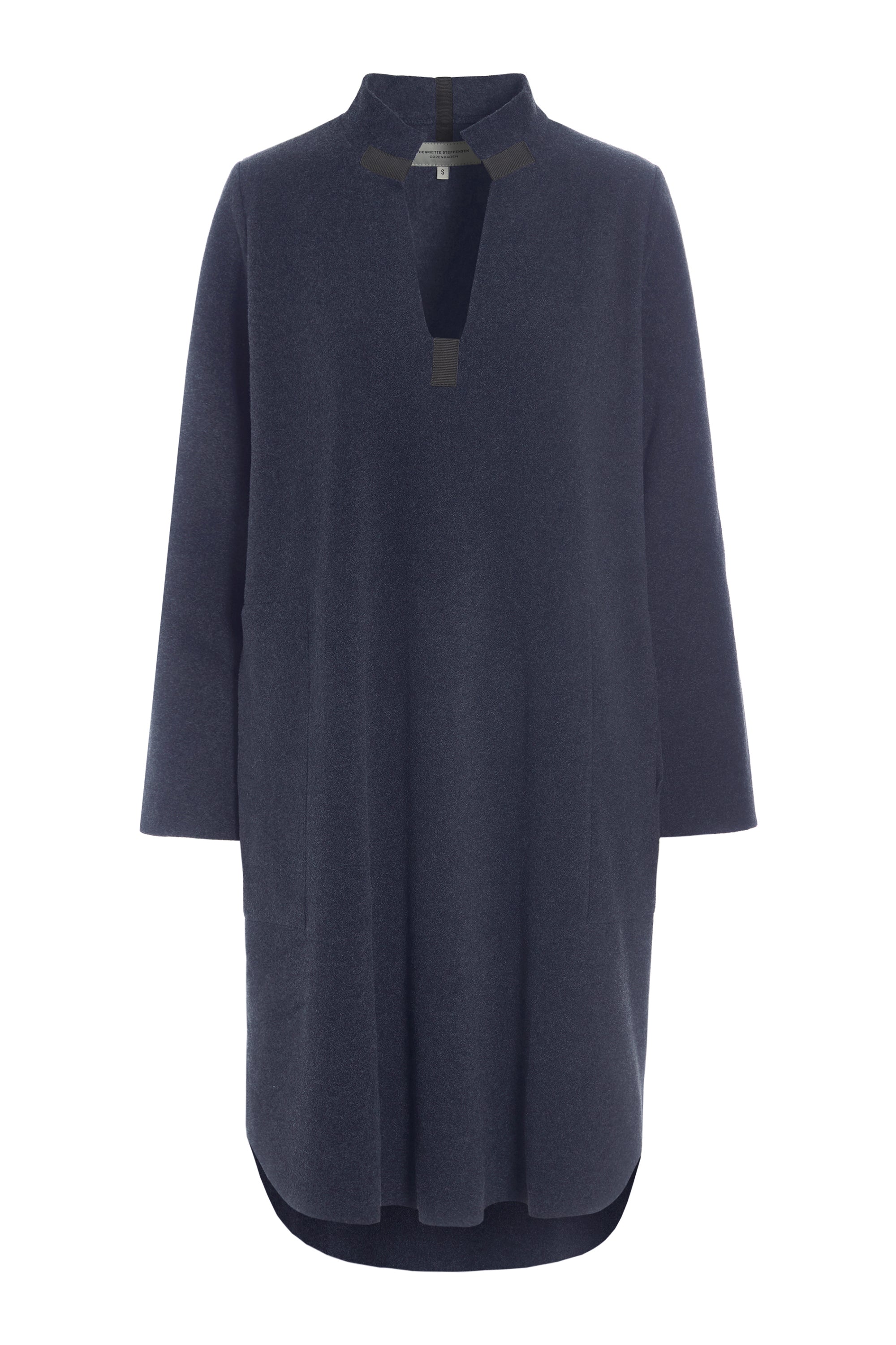 HENRIETTE STEFFENSEN COPENHAGEN DRESS - 3250 KJOLER EVENING BLUE 690