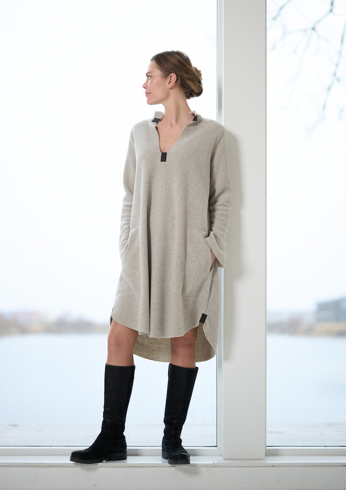 HENRIETTE STEFFENSEN COPENHAGEN DRESS - 3250 KJOLER SAND 805