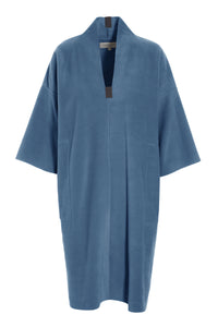 DRESS - 3251 - DUSTY BLUE