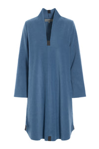 DRESS - 3257 - DUSTY BLUE