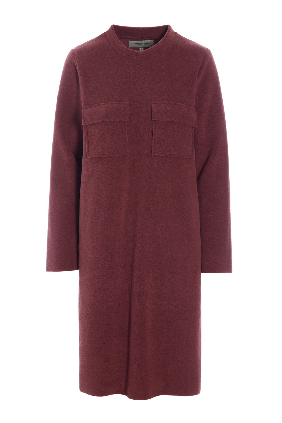 HENRIETTE STEFFENSEN COPENHAGEN DRESS - 3258 KJOLER BORDEAUX 474