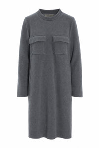 DRESS - 3258 - GREY