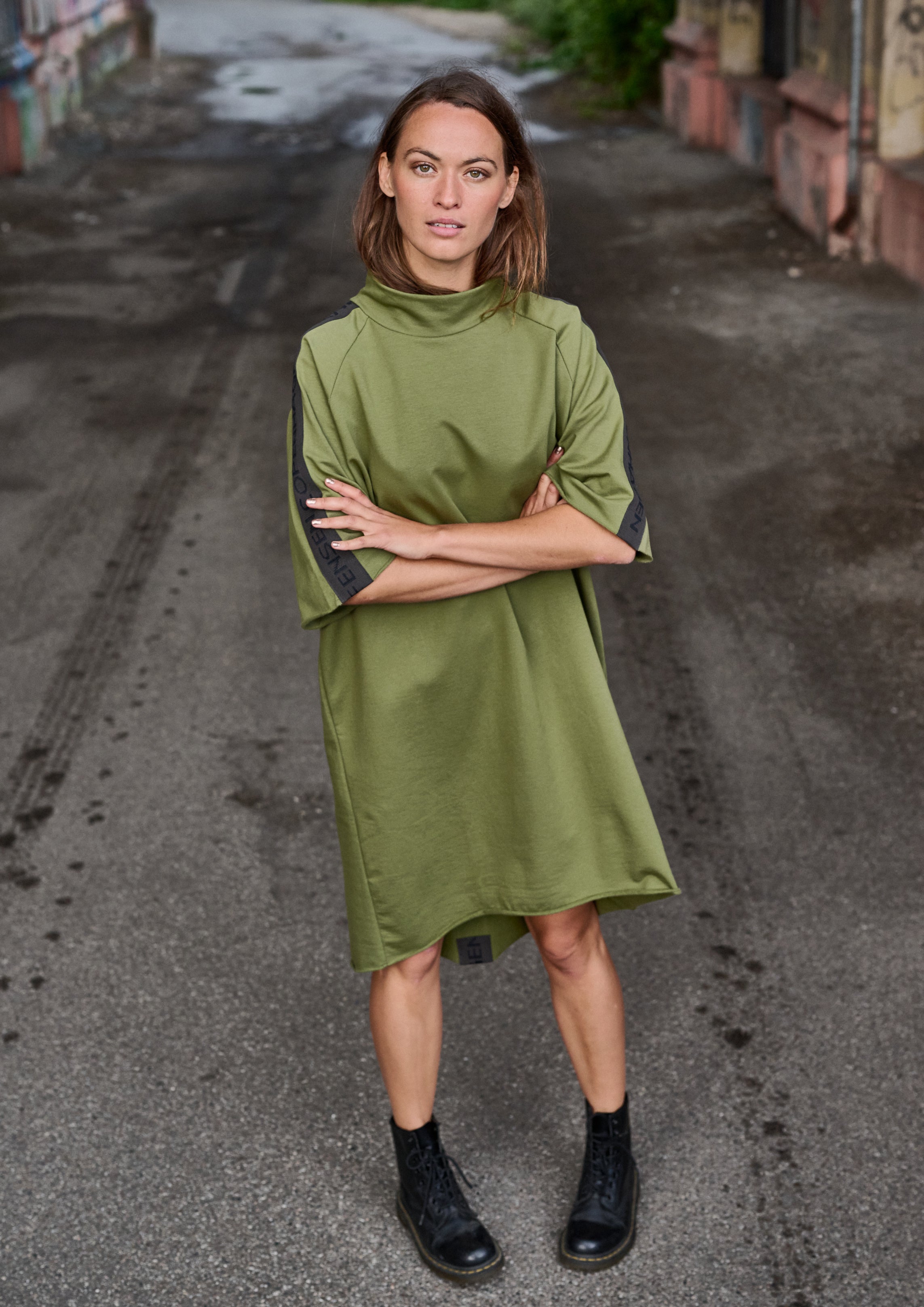 HENRIETTE STEFFENSEN COPENHAGEN DRESS - 73404 KJOLER MOSS 611