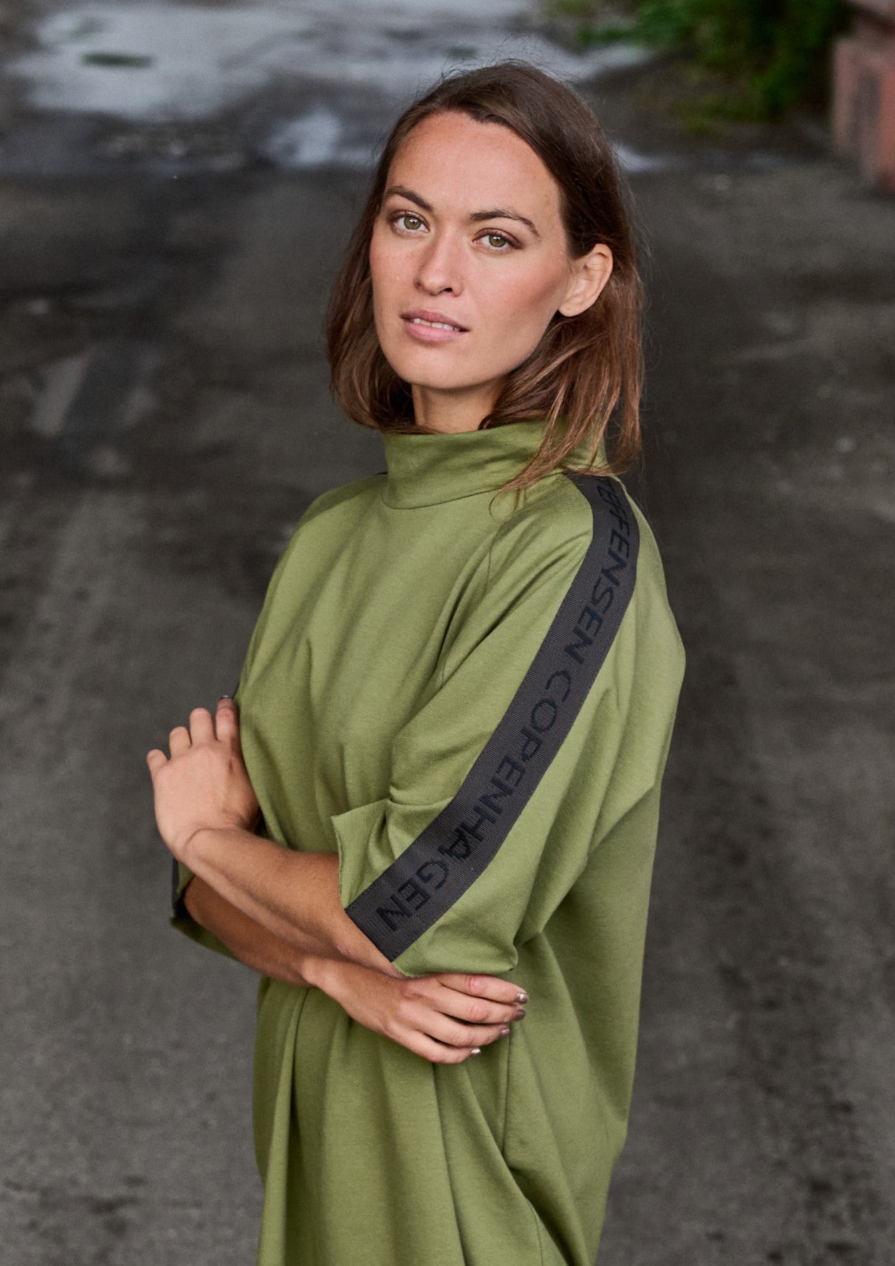 HENRIETTE STEFFENSEN COPENHAGEN DRESS - 73404 KJOLER MOSS 611