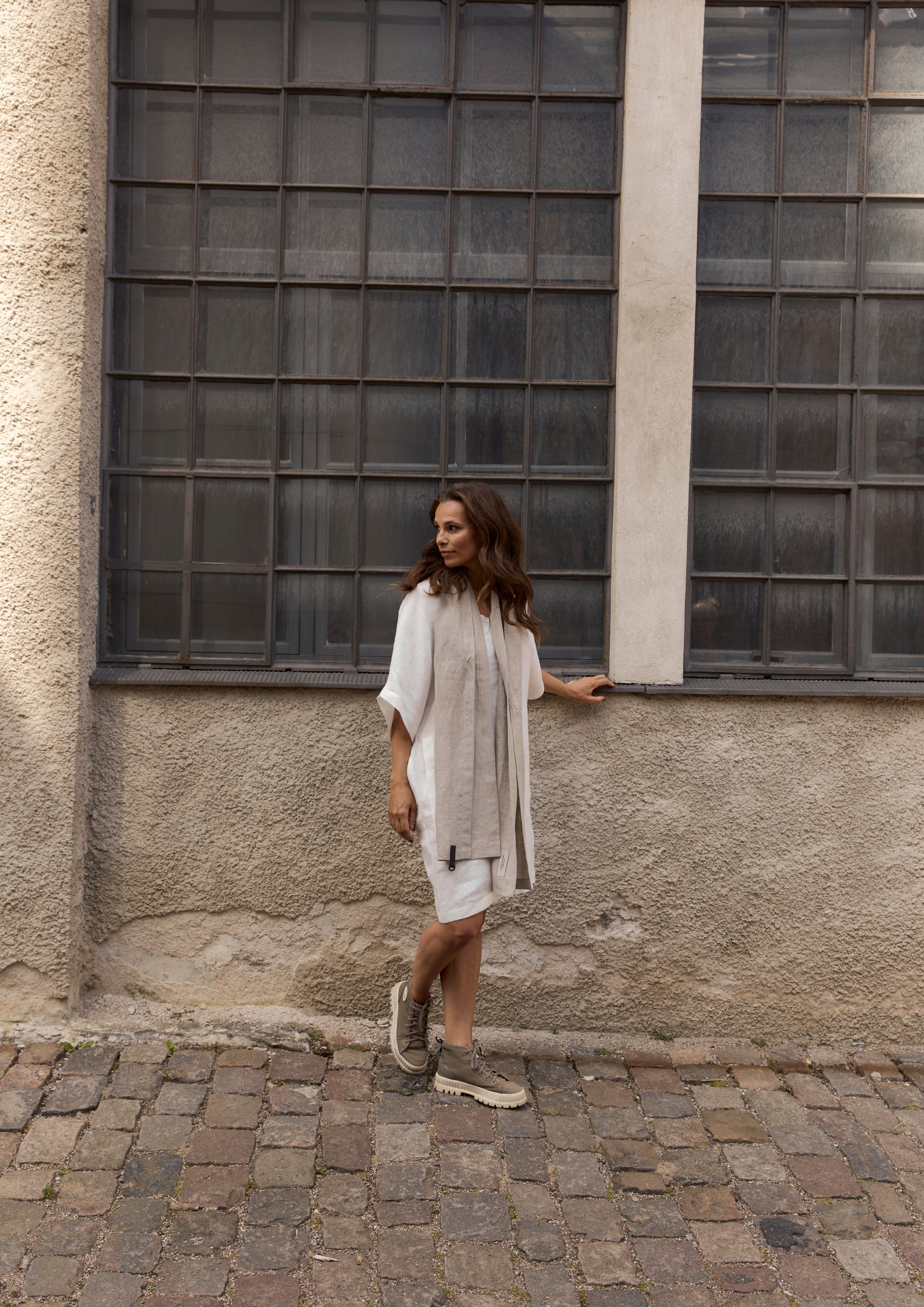 HENRIETTE STEFFENSEN COPENHAGEN DRESS - 83005 KJOLER IVORY 888