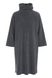 DRESS HIGH NECK - 3236 - GREY