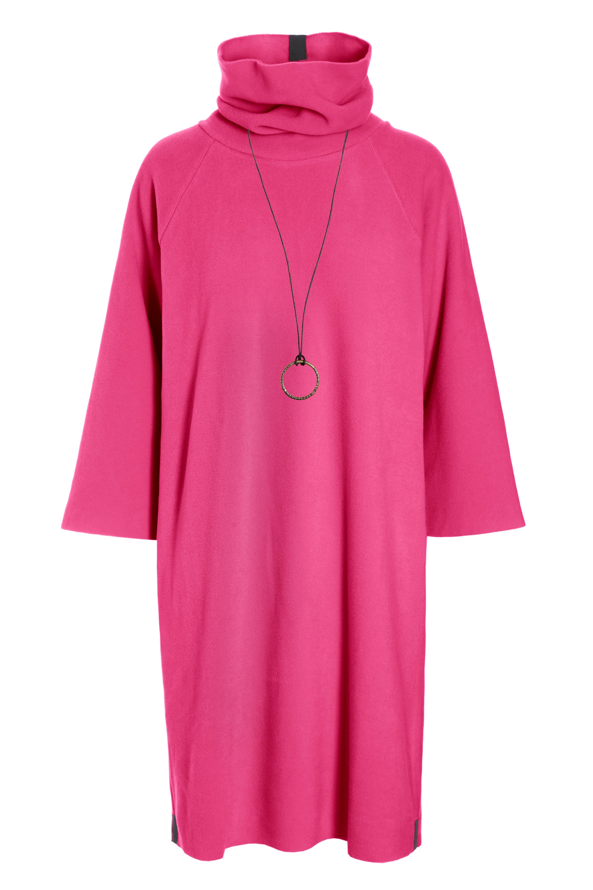 HENRIETTE STEFFENSEN COPENHAGEN DRESS HIGH NECK - 3236 KJOLER PINK 369