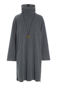 DRESS HIGH NECK - 3246 - GREY