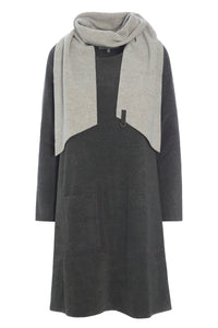 DRESS WITH SCARF - 3237 - FORREST
