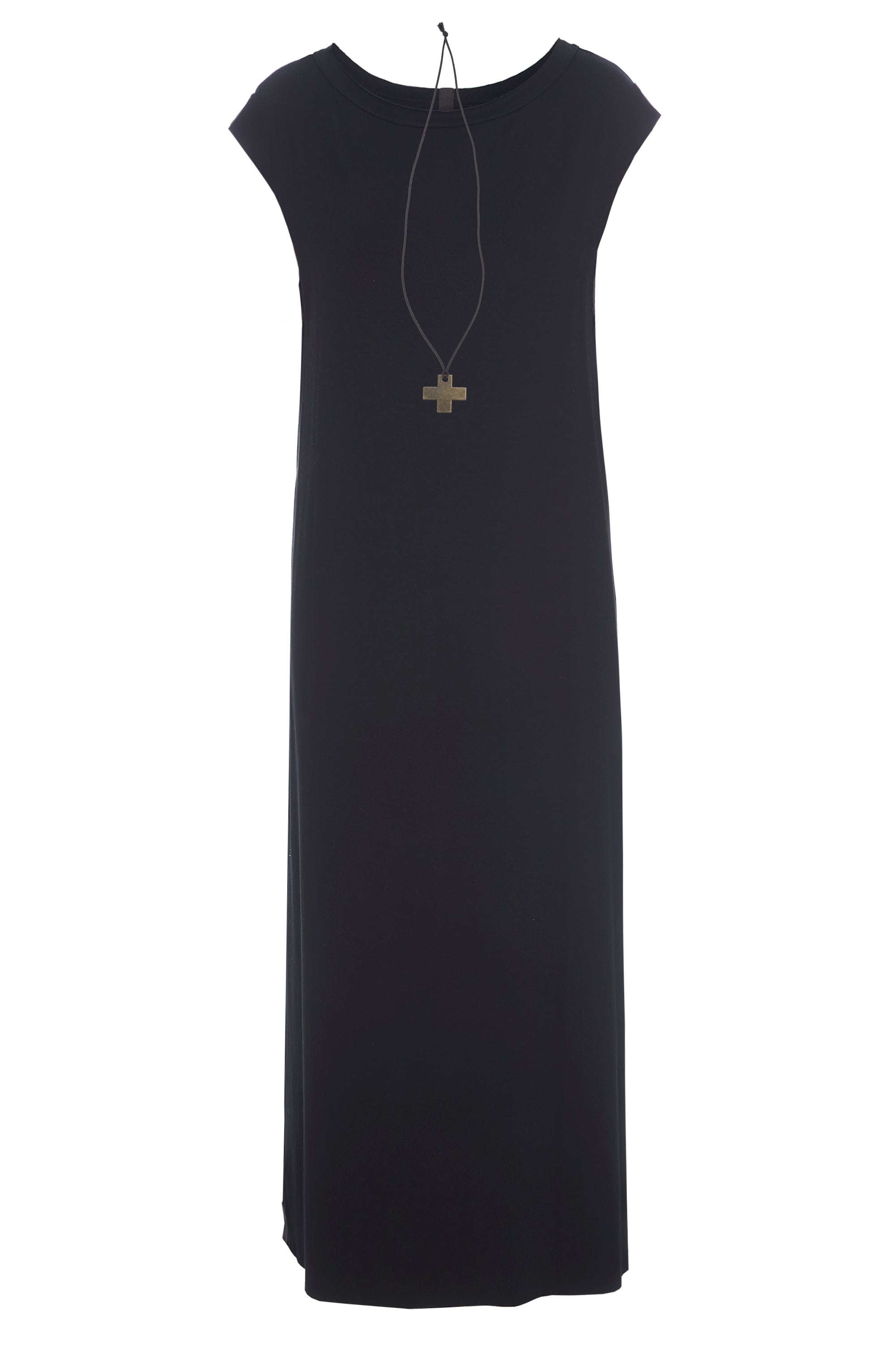HENRIETTE STEFFENSEN COPENHAGEN DRESS W/JEWLRY - 98044 KJOLER BLACK 900