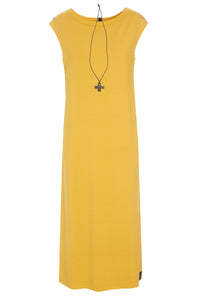 DRESS W/JEWLRY - 98044 - SAFRAN