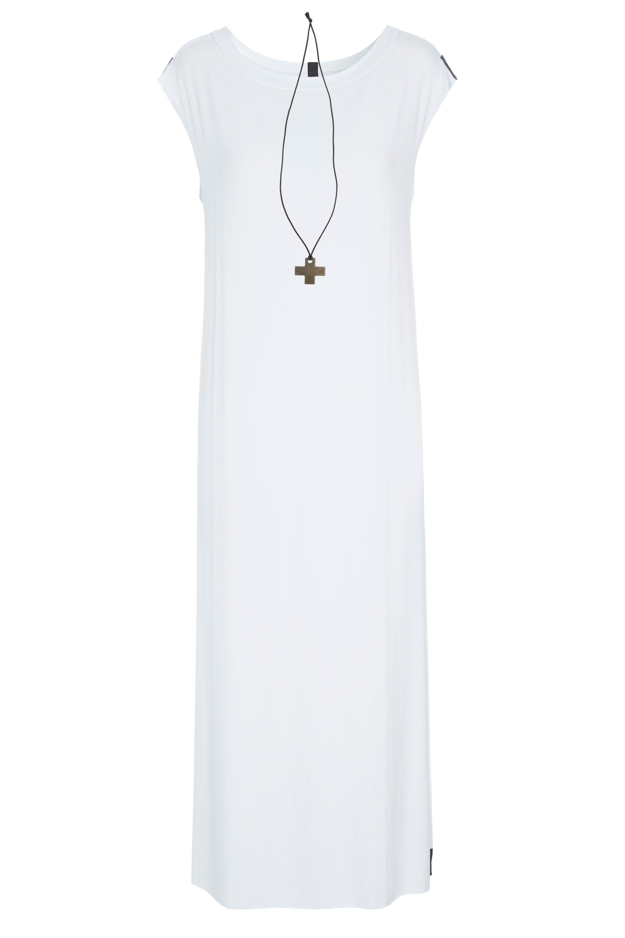 HENRIETTE STEFFENSEN COPENHAGEN DRESS W/JEWLRY - 98044 KJOLER WHITE 816