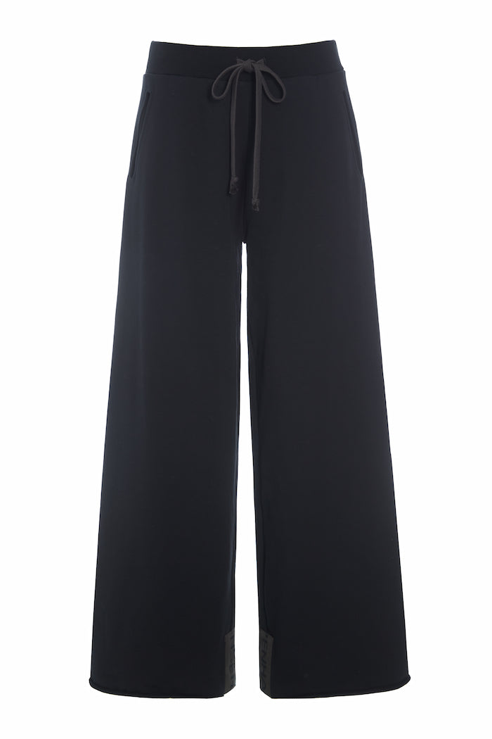 HENRIETTE STEFFENSEN COPENHAGEN FLARE SWEAT PANTS - 72012 BUKSER BLACK 900