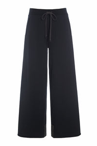 FLARE SWEAT PANTS - 72012 - BLACK