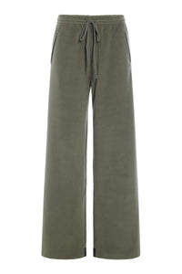 FLARE TROUSERS - 2116 - DUSTY GREEN