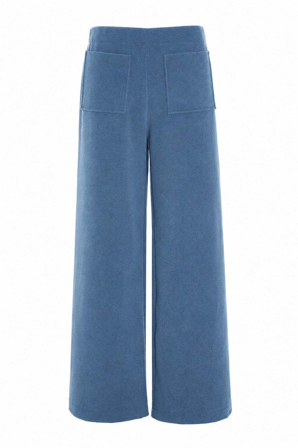 HENRIETTE STEFFENSEN COPENHAGEN FLARE TROUSERS - 2125 BUKSER DUSTY BLUE 794