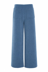 FLARE TROUSERS - 2125 - DUSTY BLUE