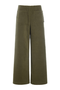 FLARE TROUSERS - 2125 - MOSS