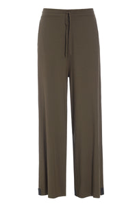 FLARE TROUSERS - 99013 - BARK