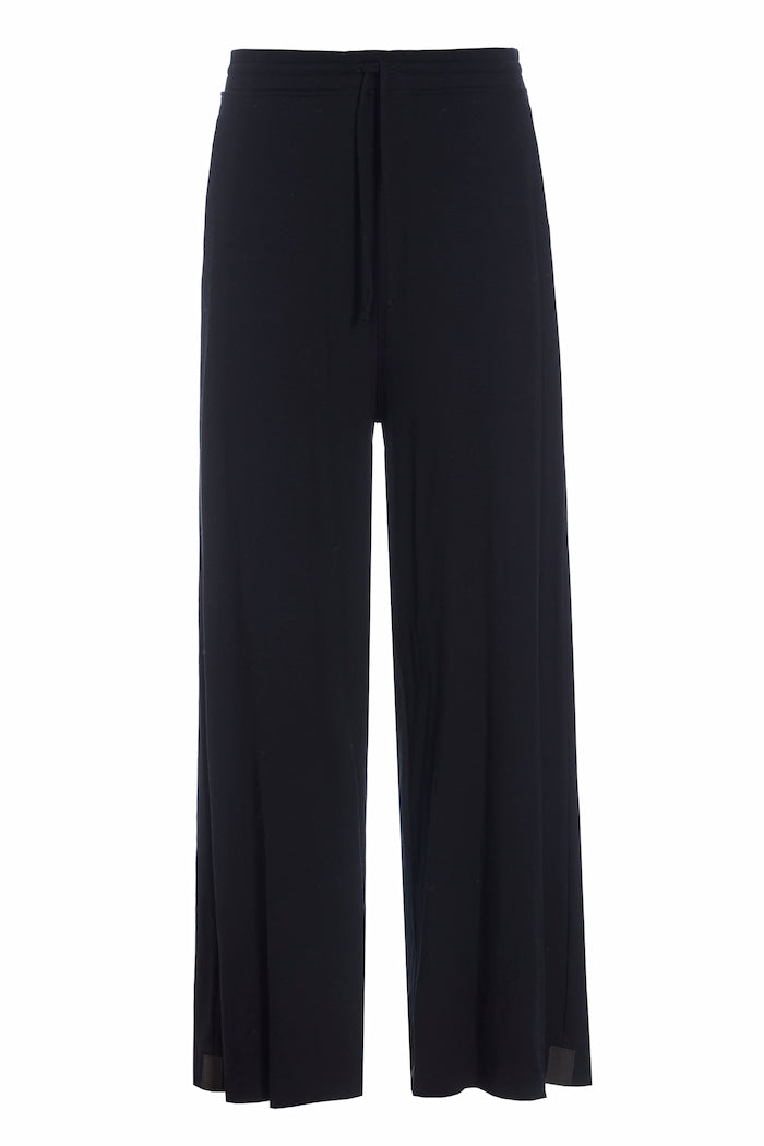 HENRIETTE STEFFENSEN COPENHAGEN FLARE TROUSERS - 99013 BUKSER BLACK 900