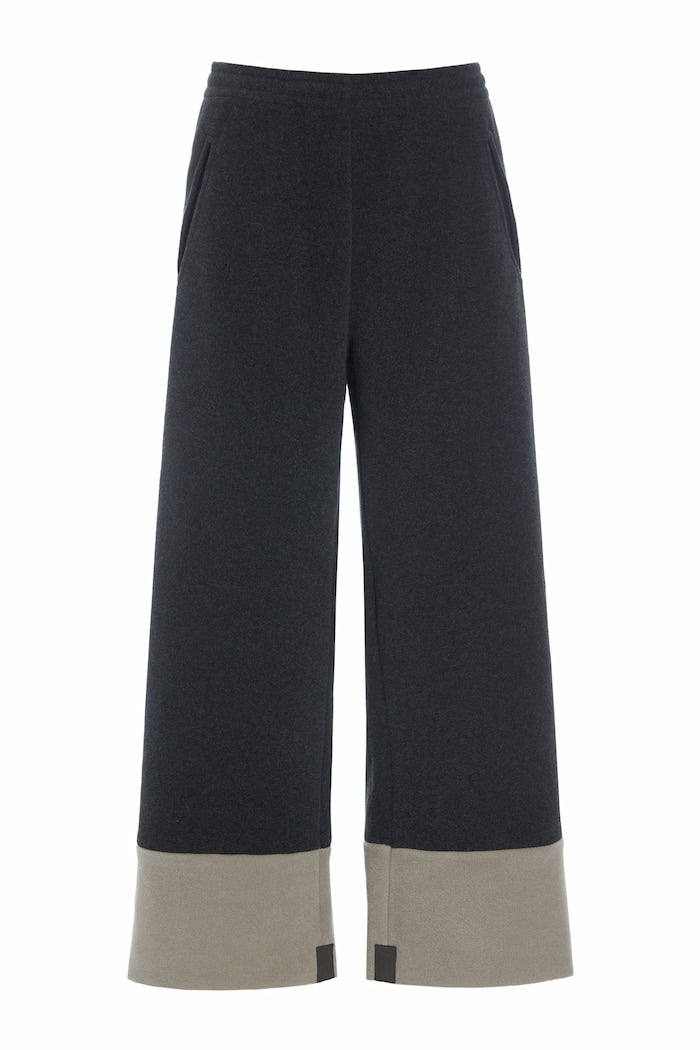 HENRIETTE STEFFENSEN COPENHAGEN FLARE TROUSERS 2 colored - 2119 BUKSER SB/ELEPHANT 325