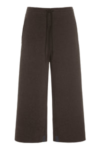 FLARE TROUSERS 3/4 LENGTH - 2115 - CHOCOLATE
