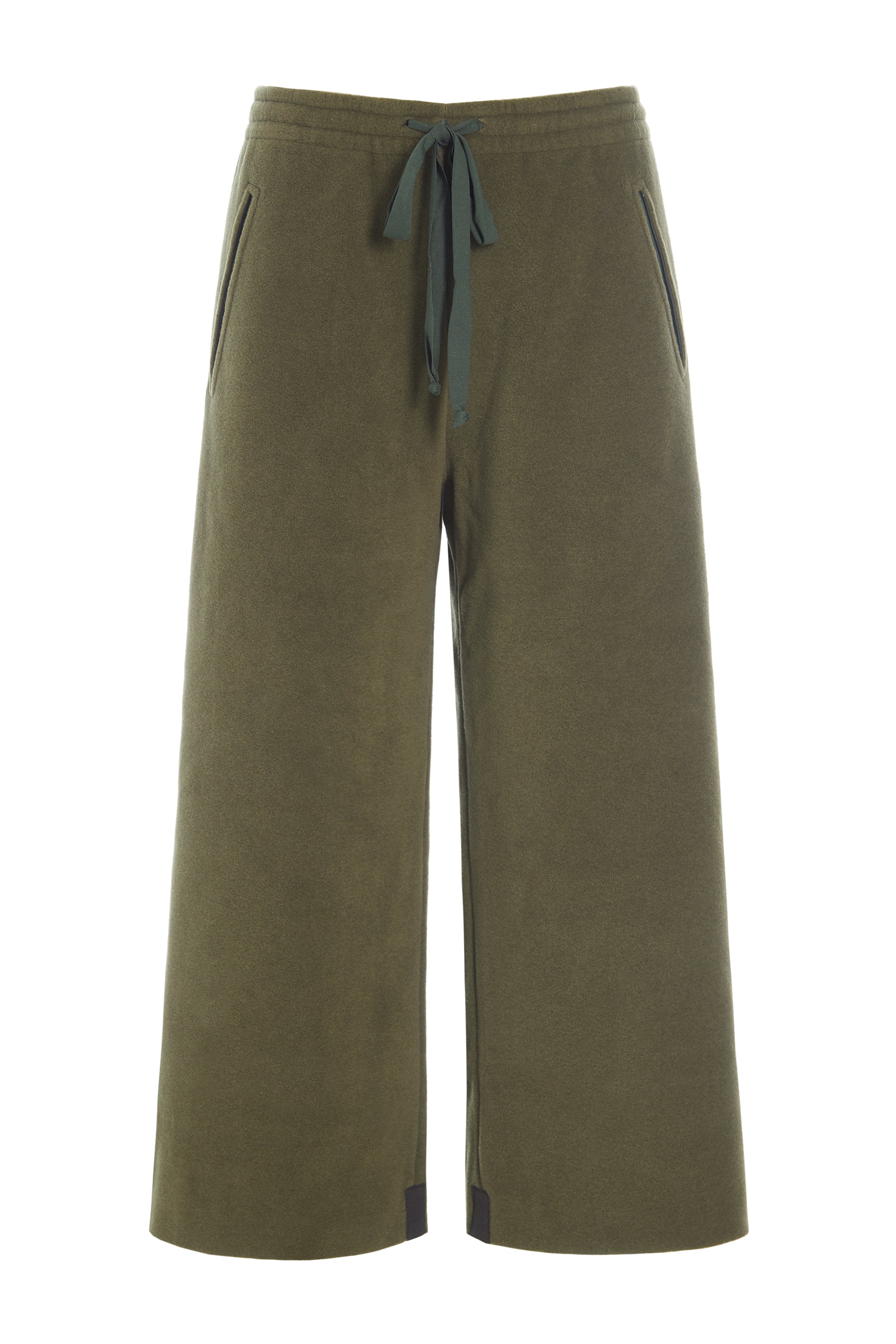 HENRIETTE STEFFENSEN COPENHAGEN FLARE TROUSERS 3/4 LENGTH - 2115 BUKSER MOSS 611