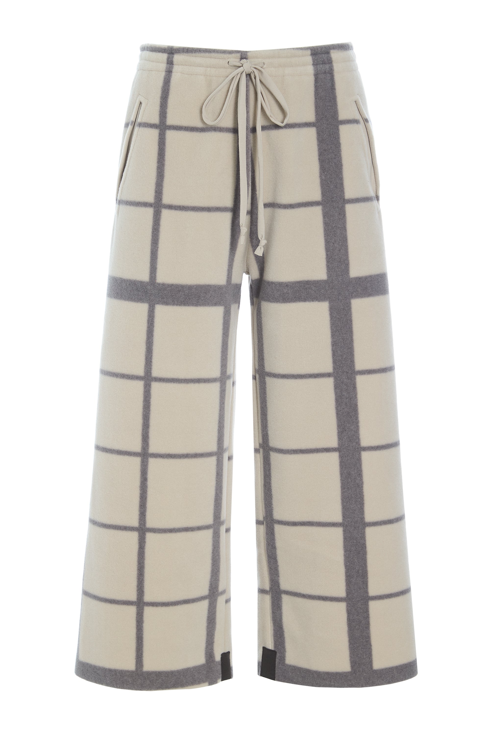 HENRIETTE STEFFENSEN COPENHAGEN FLARE TROUSERS 3/4 LENGTH - 2115P BUKSER CLAN PRINT KIT 780