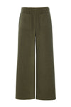 FLARE TROUSERS 3/4 LENGTH - 2124 - MOSS