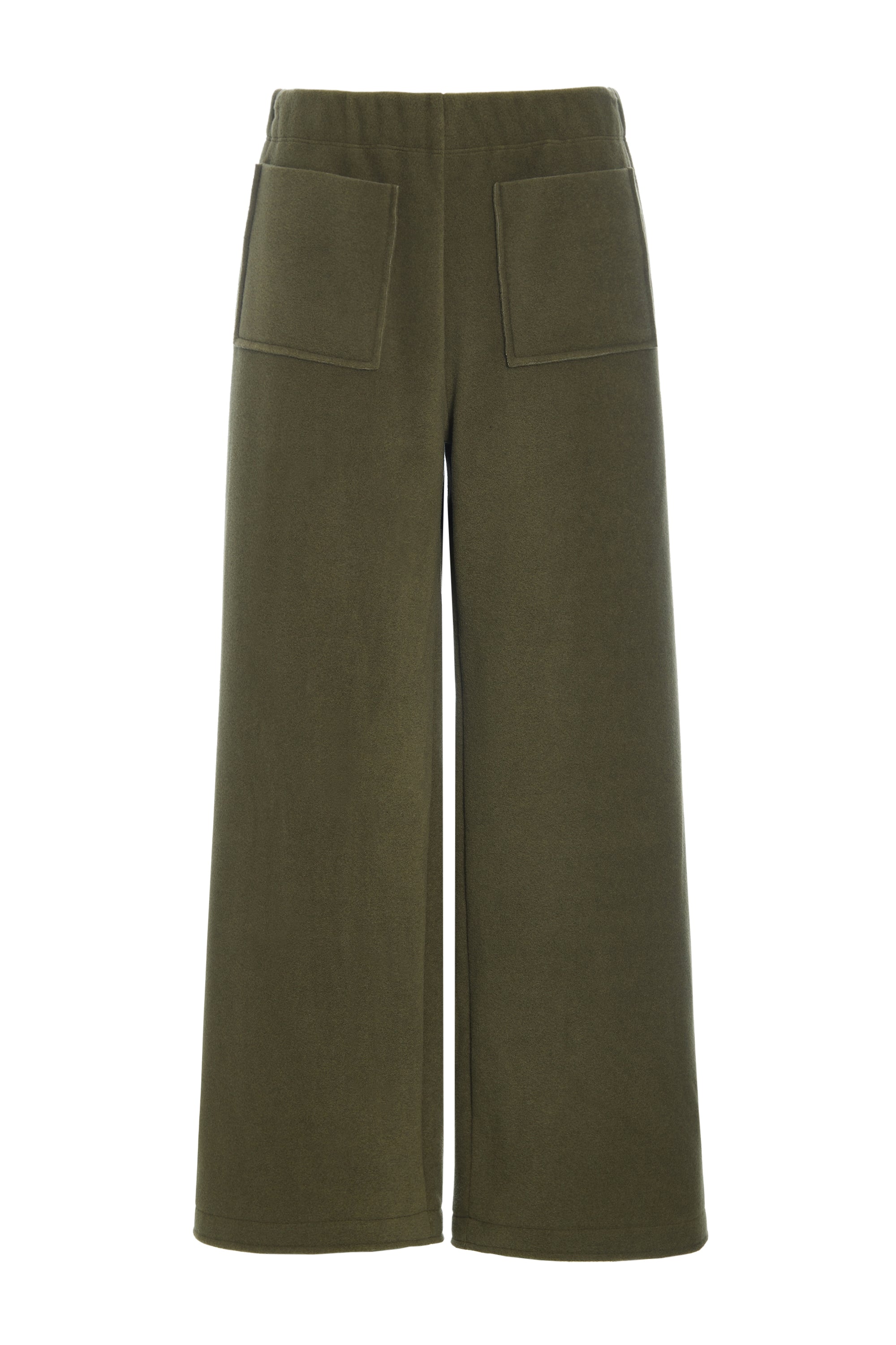 HENRIETTE STEFFENSEN COPENHAGEN FLARE TROUSERS 3/4 LENGTH - 2124 BUKSER MOSS 611