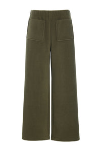FLARE TROUSERS 3/4 LENGTH - 2124 - MOSS
