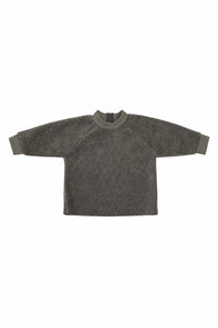 FLEECE BLOUSE BABY - 107 - BARK